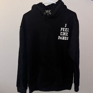Yeezy Black Graphic Hoodie